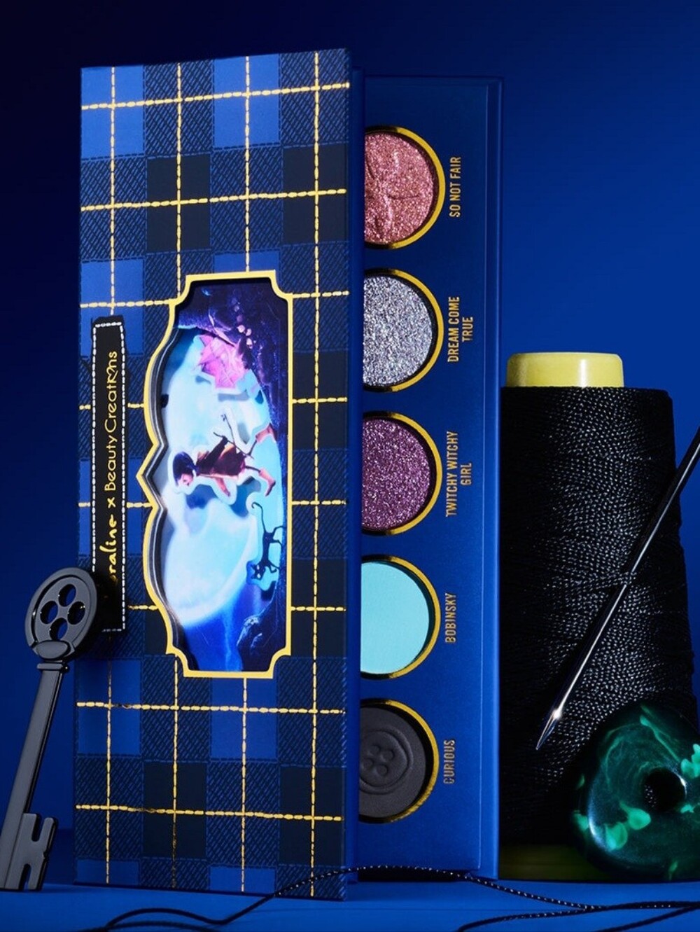 CORALINE X Beauty Creations eyeshadow Pallete. LIMITED EDITION